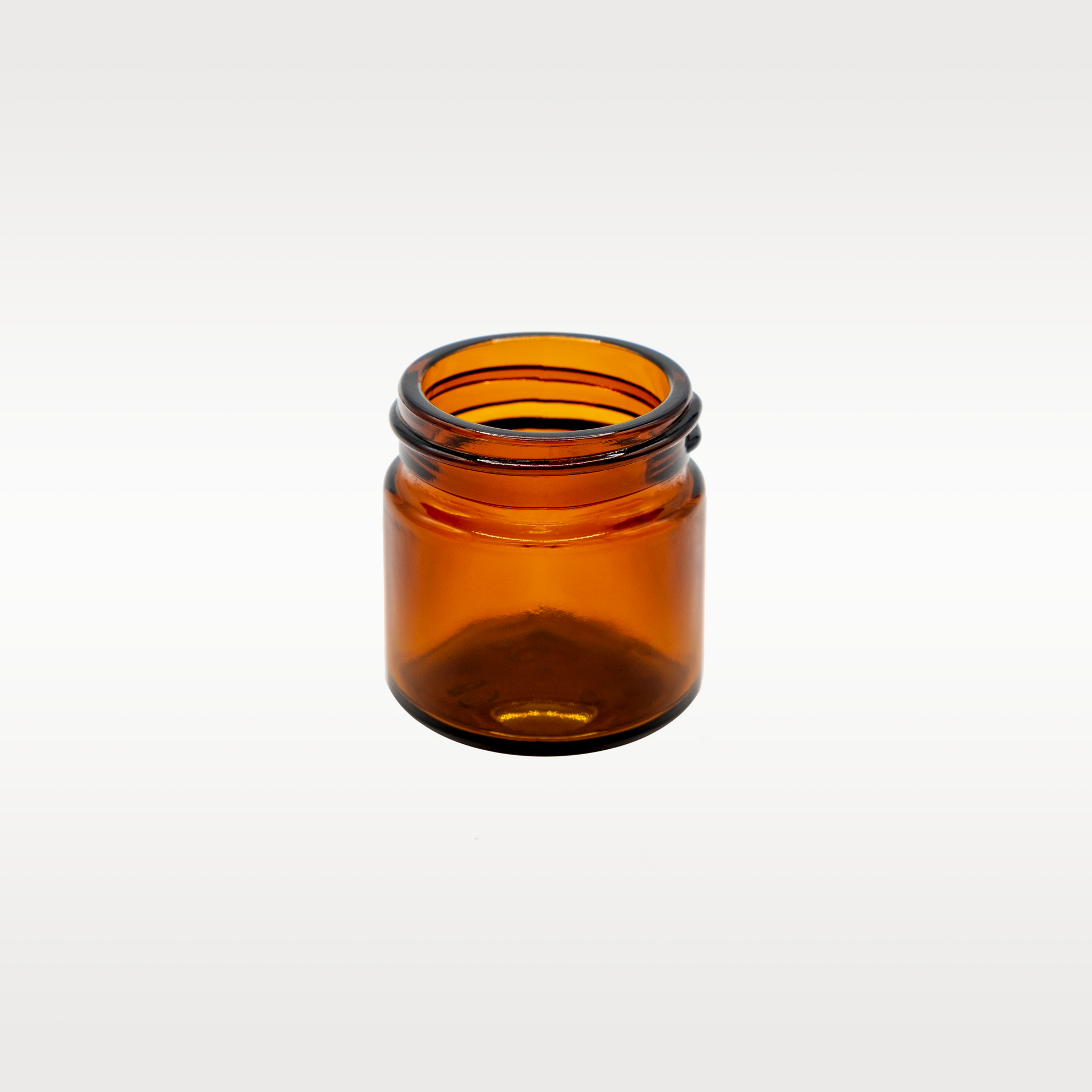 Pot de verre 25 ml / 38-400 AMBRE