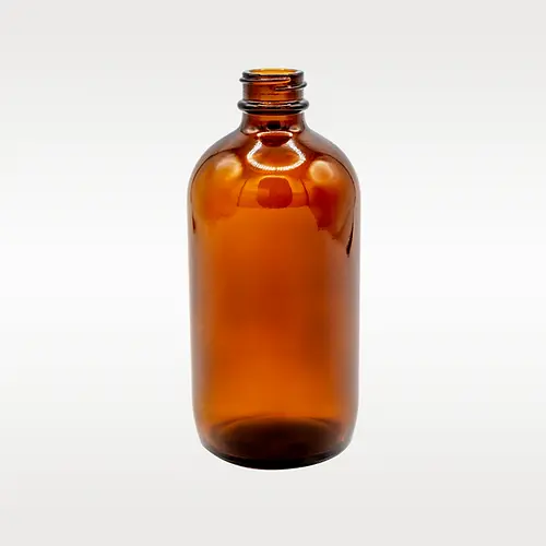 Bouteille de verre 250 ml / 24-400 AMBRE