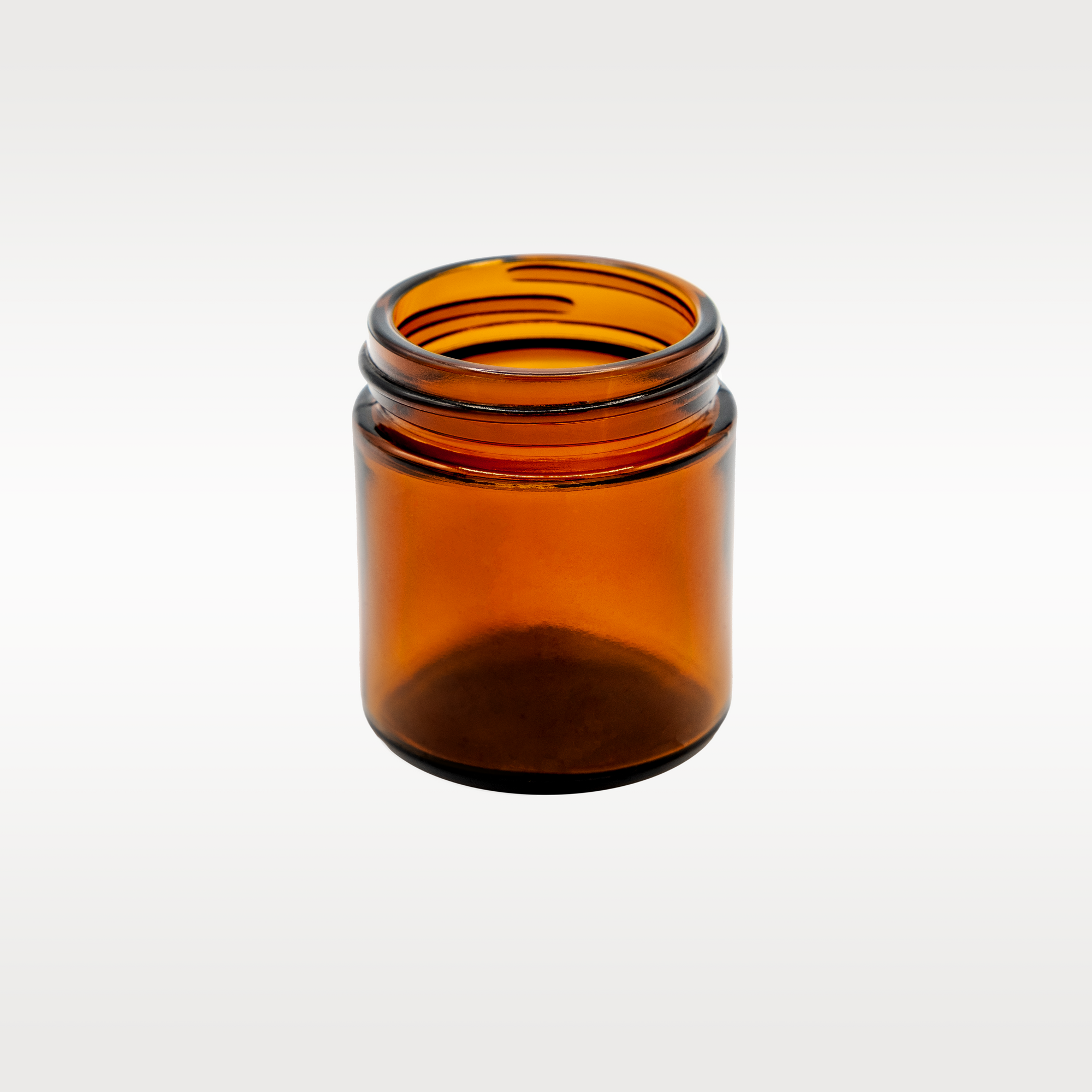Pot de verre 50 ml / 45-400 AMBRE