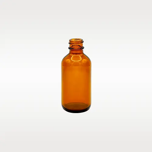 Bouteille de verre 2 oz / 20-400 AMBRE