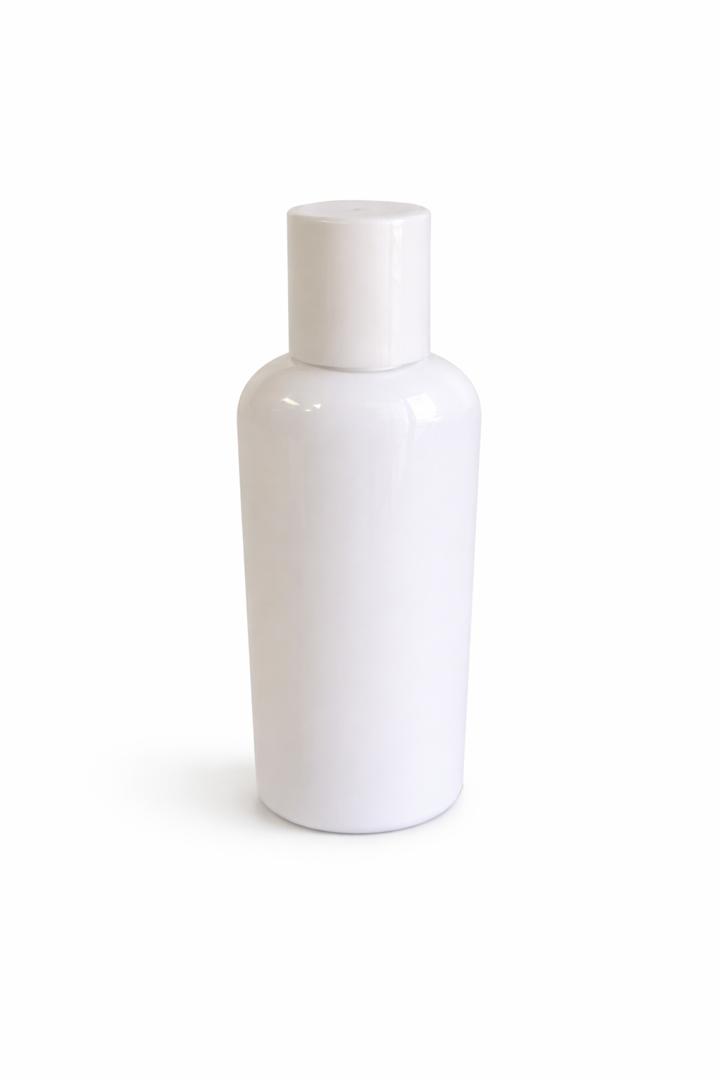 Bouteille PET cosmo ovale 2 oz / ENSEMBLE AVEC BOUCHON