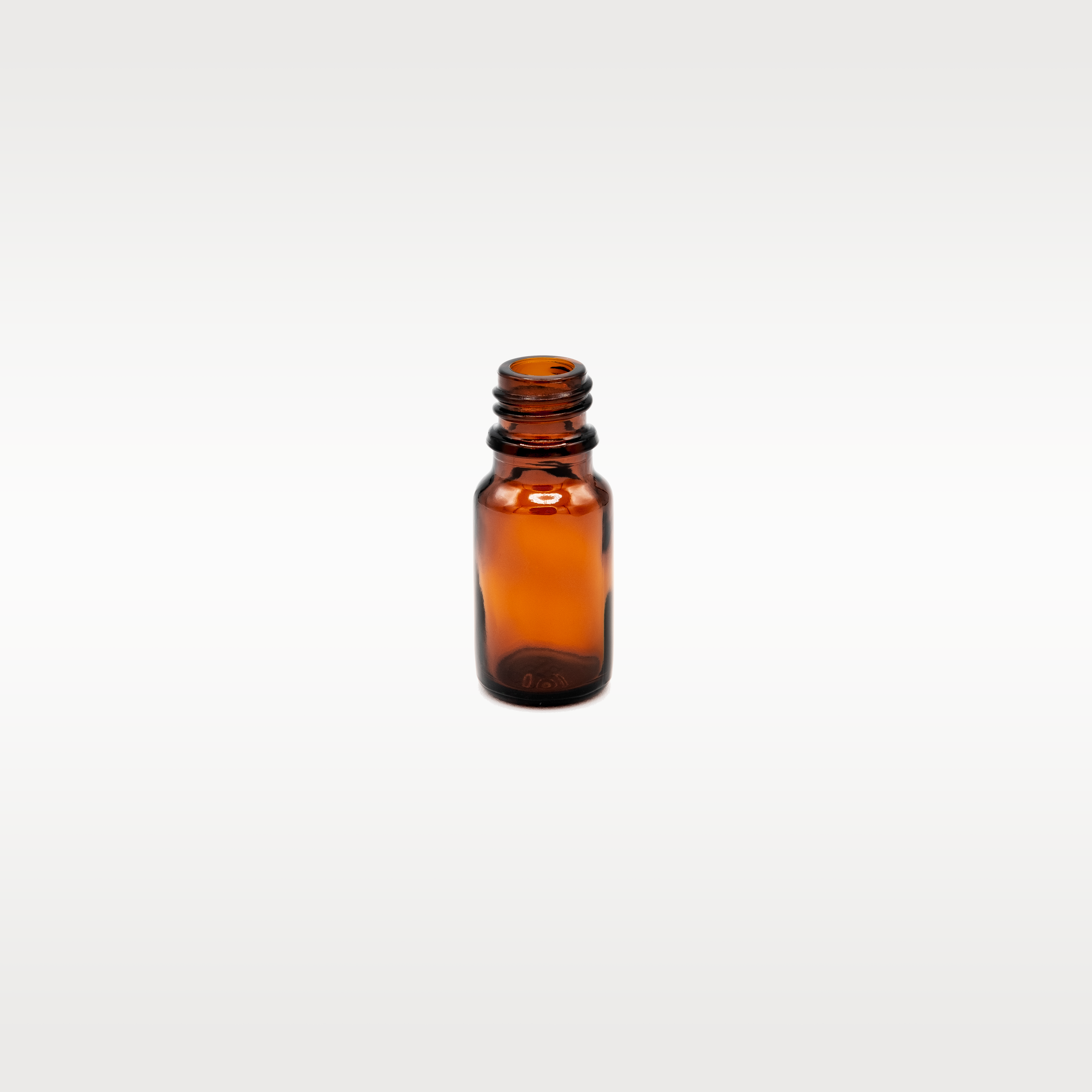 Bouteille de verre 10 ml / 18 gl AMBRE