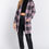 Miniatura: 13370 FRONT OPEN JACQUARD SWEATER CARDIGAN