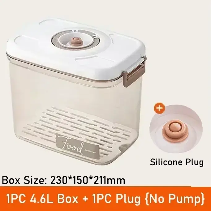Thumbnail: Vacuum Food Storage Box Fresh-Keeping Canister Sealed Storage Container