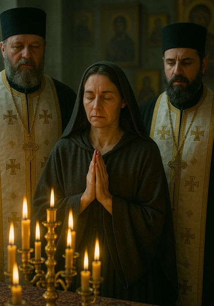 zena se moli vidovita klementina
