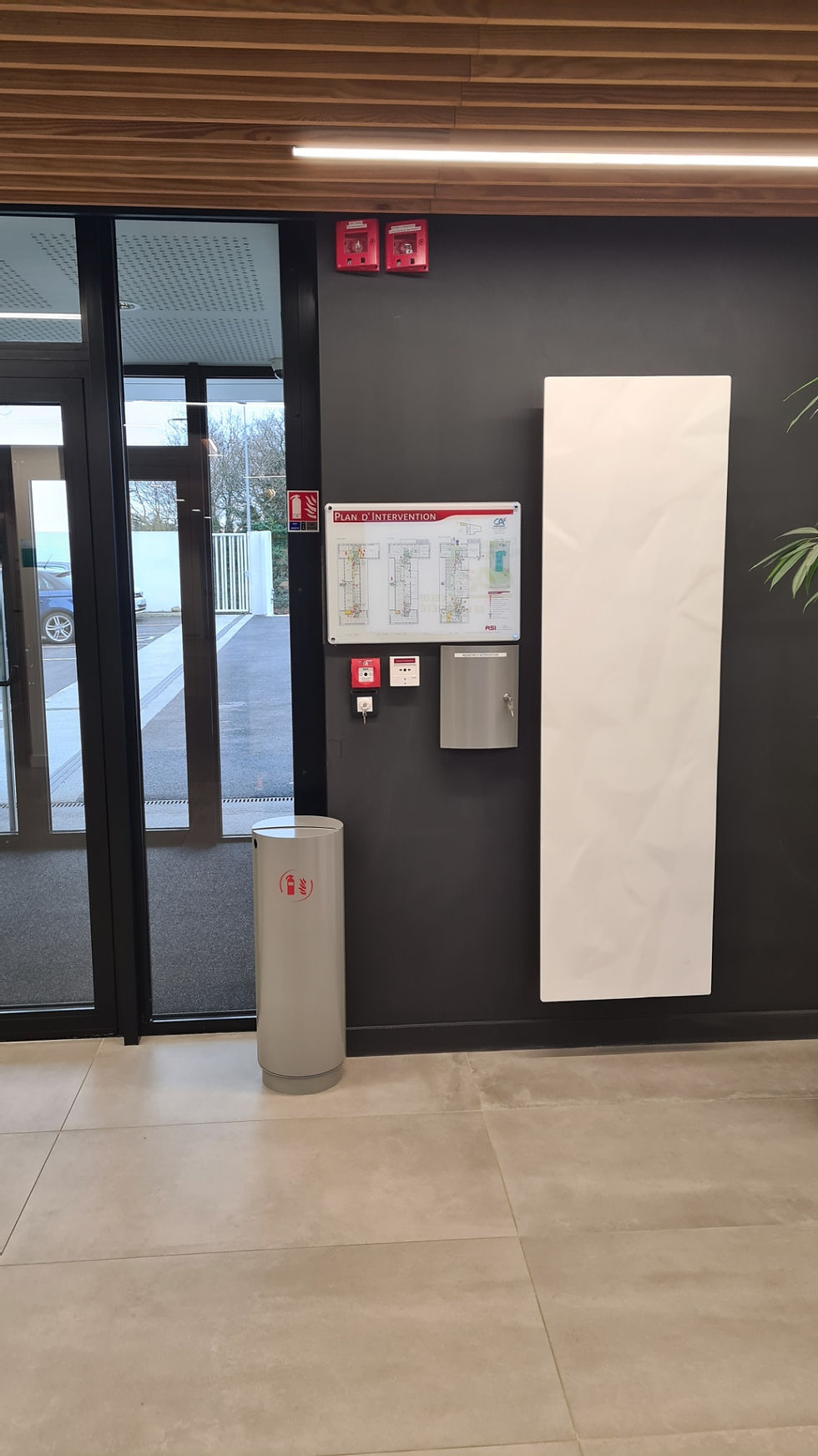 Installation de plan d’évacuation