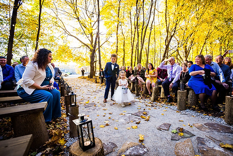 Paul Basel PhotographyOhio Outdoor Wedding in the Woods
