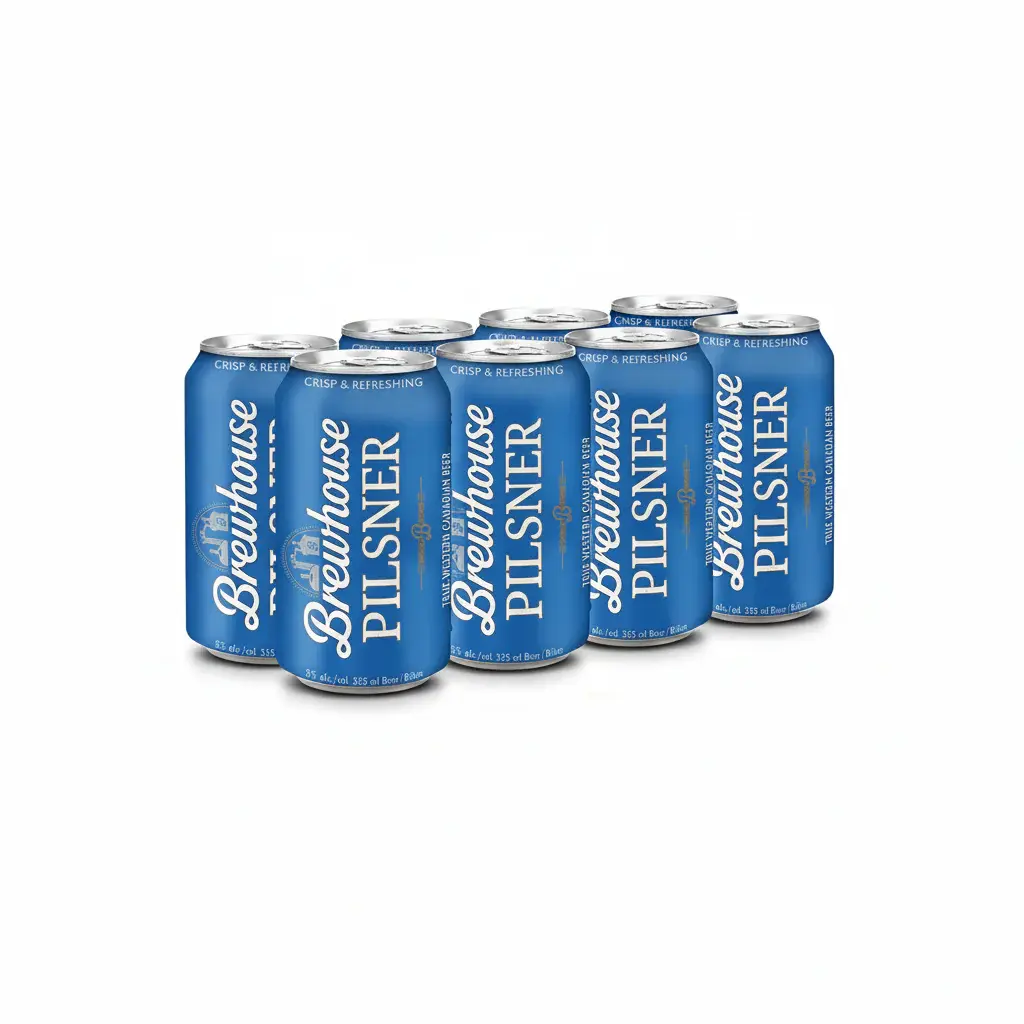BREWHOUSE PILS 8PK CANS