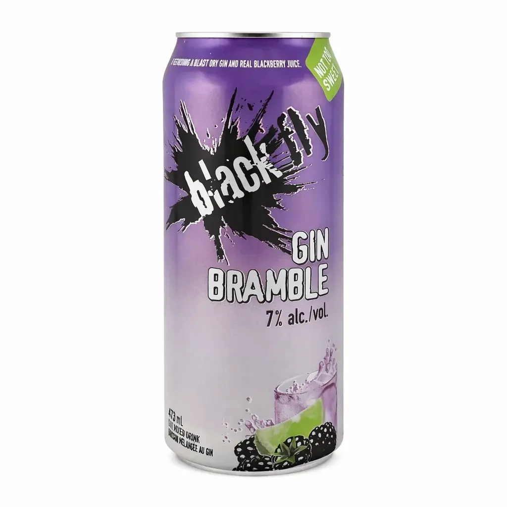 BLACK FLY GIN BRAMBLE TALL CAN