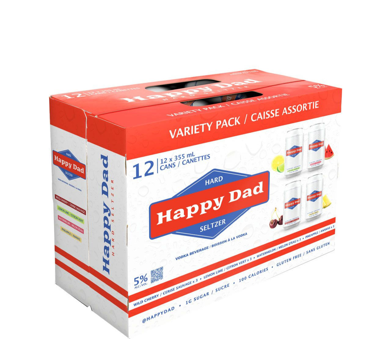 HAPPY DAD HARD SELTZER VARIETY