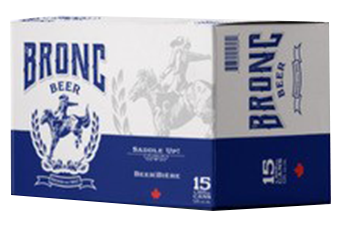 BRONC LIGHT BEER 15X355ML CAN