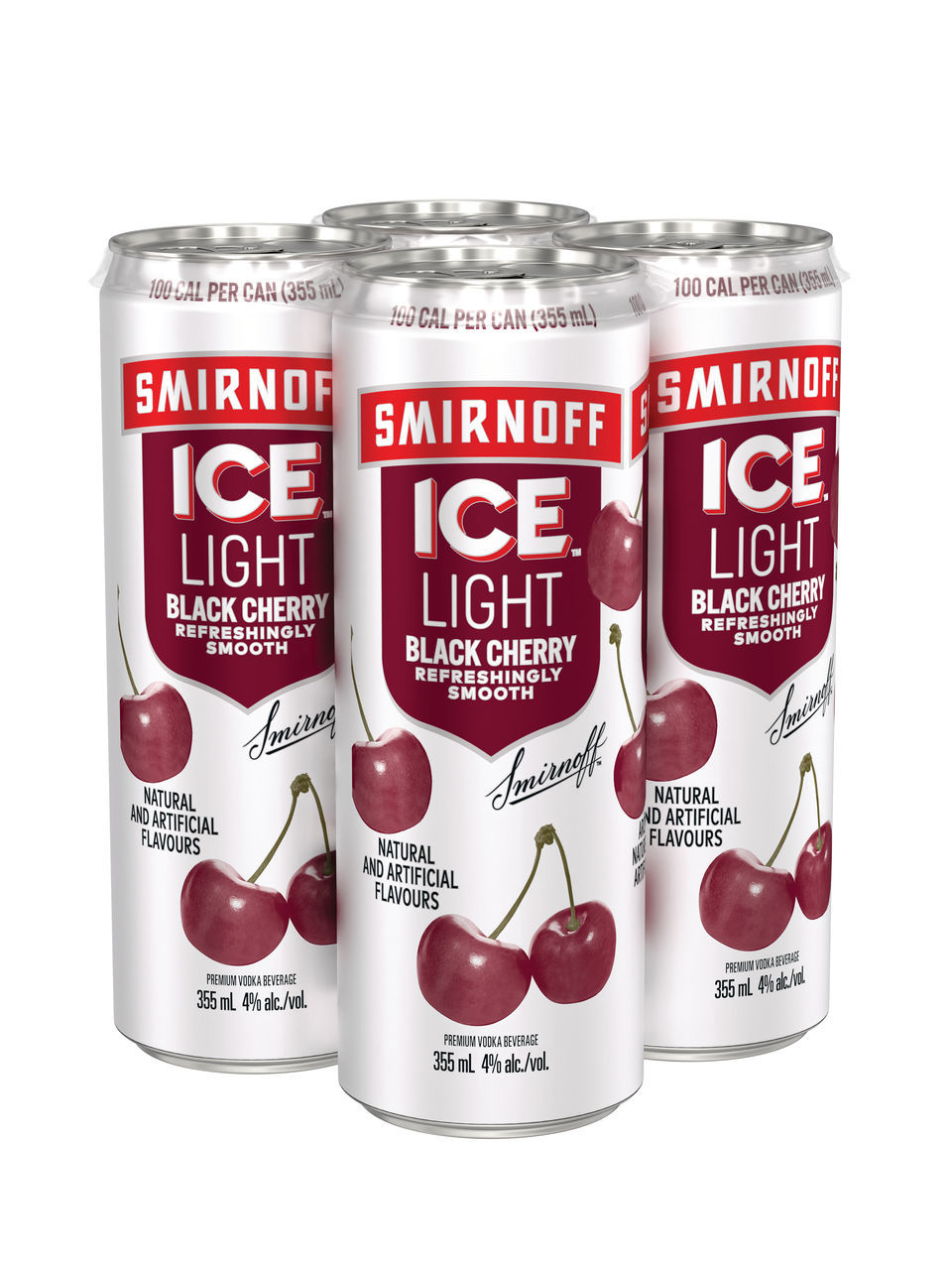 SMIRNOFF ICE LIGHT BLACK CHRY&SODA
