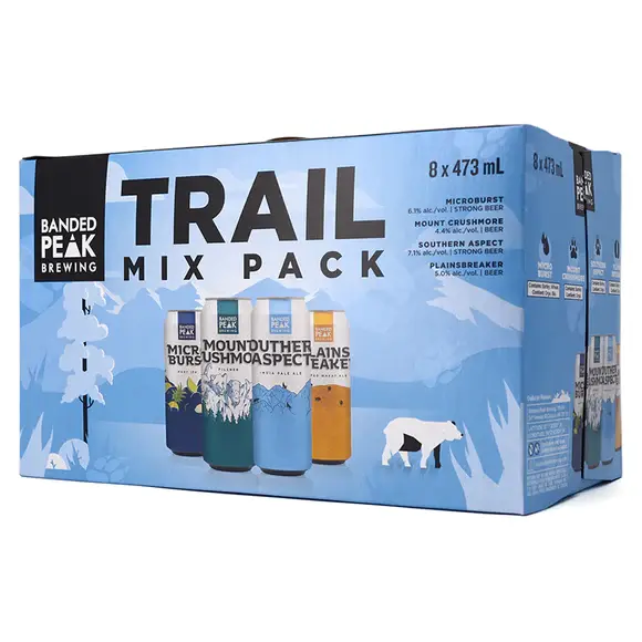 BANDED PEAK TRAIL MIX 8x473 CANS
