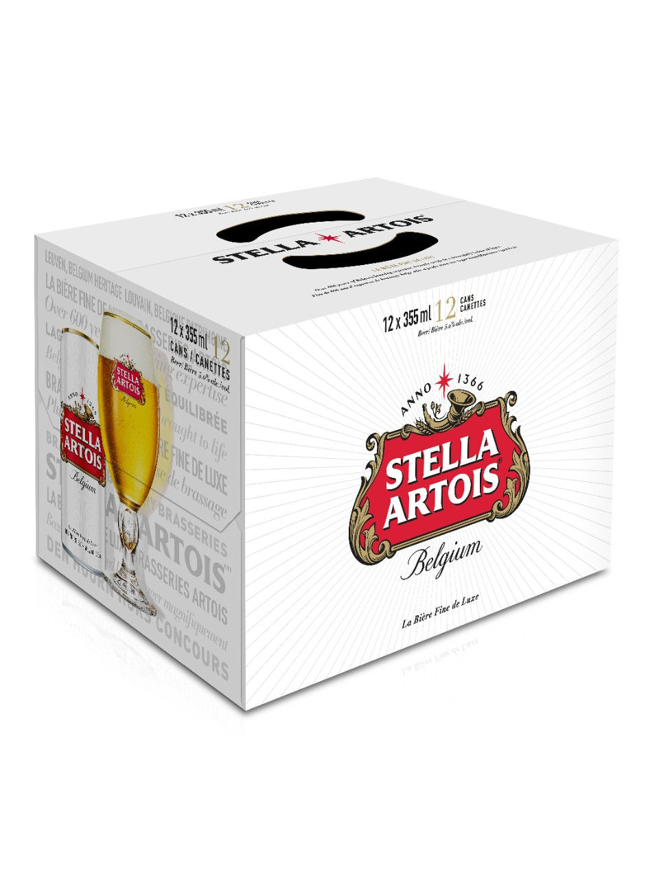 STELLA ARTOIS 355ML 12UC CAN