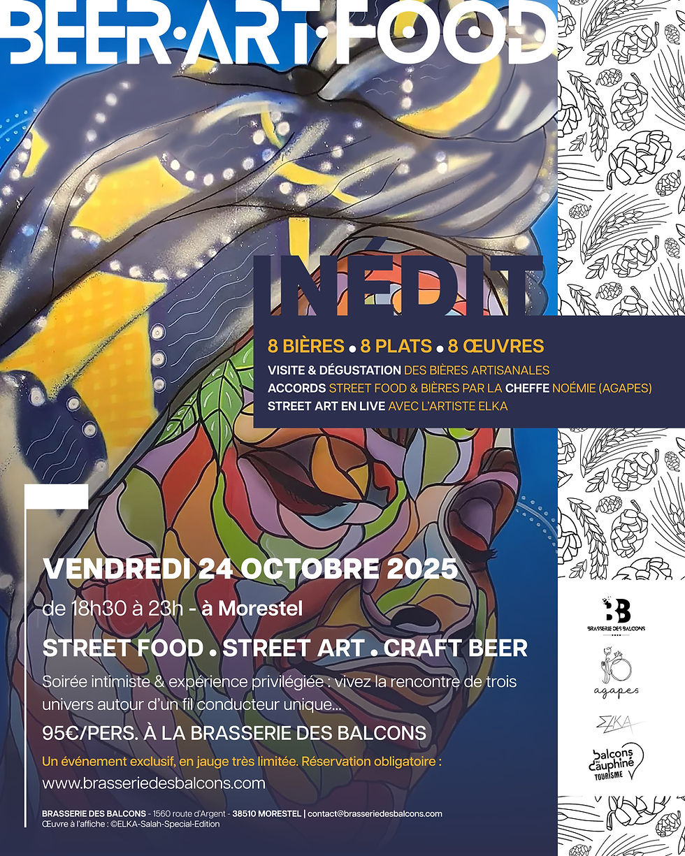 BEER - ART - FOOD