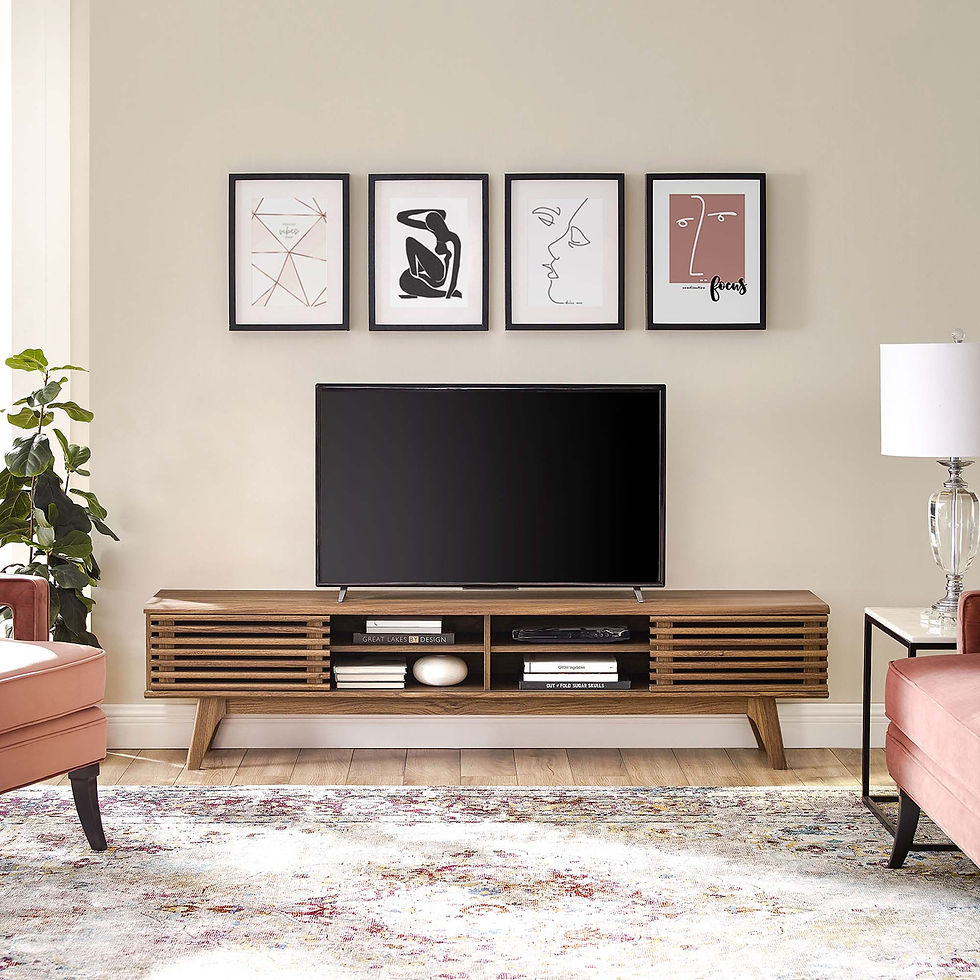 Miniature : Render 70" Entertainment Center TV Stand
