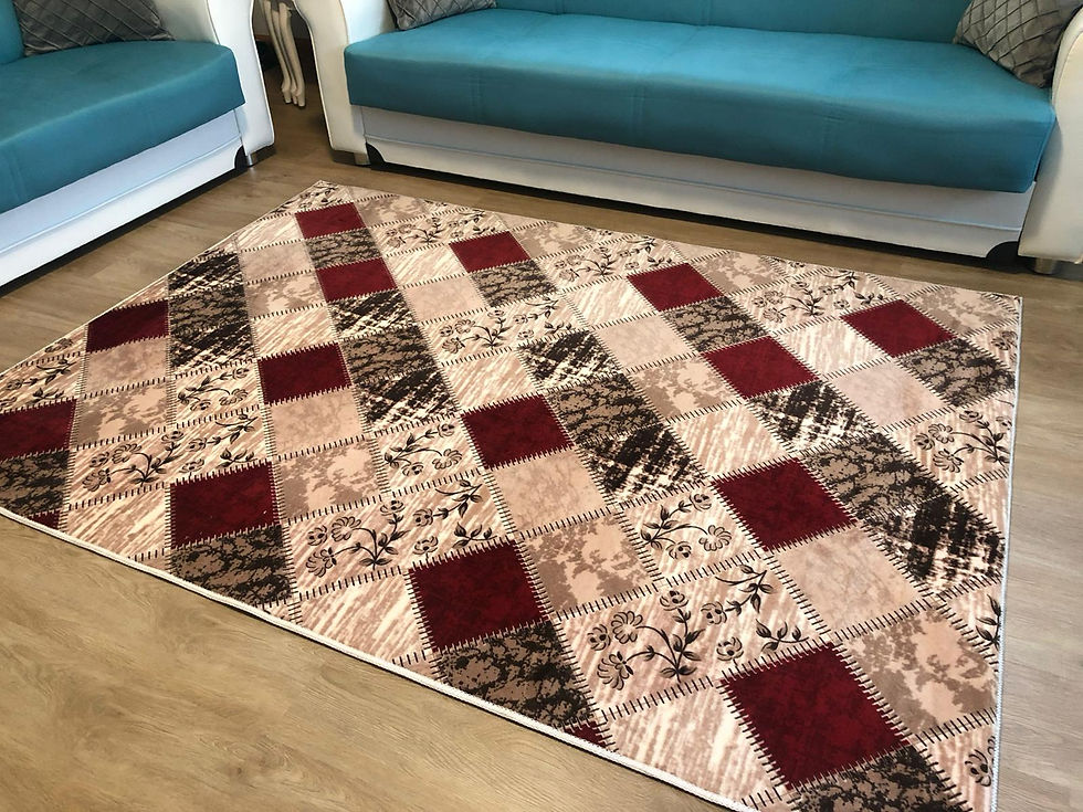 Thumbnail: AREA RUG SOFT RUBBER BOTTOM 5X7