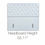 Thumbnail: CASABED WHITE PU BED FRAME WITH STORAGE