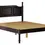 Thumbnail: 100% Solid Wood Kyle Queen Platform Panel Bed