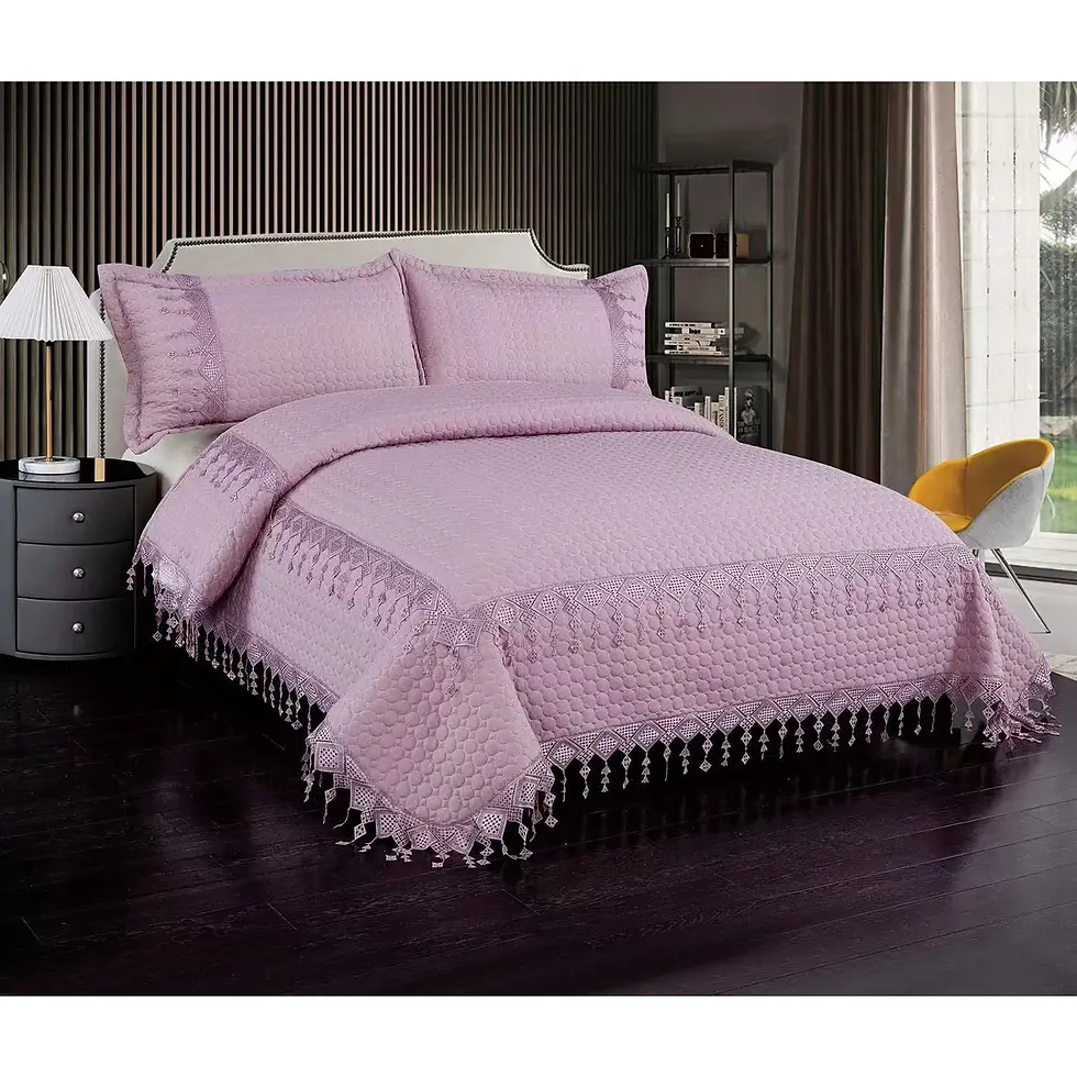 Miniature : EMBROIDERED BED SPREAD