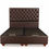 Thumbnail: CASABED WHITE PU BED FRAME WITH STORAGE