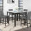 Thumbnail: D4052 BAR TABLE AND 4 BAR STOOLS