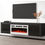 Thumbnail: DIA FLOATING FIREPLACE TV STAND