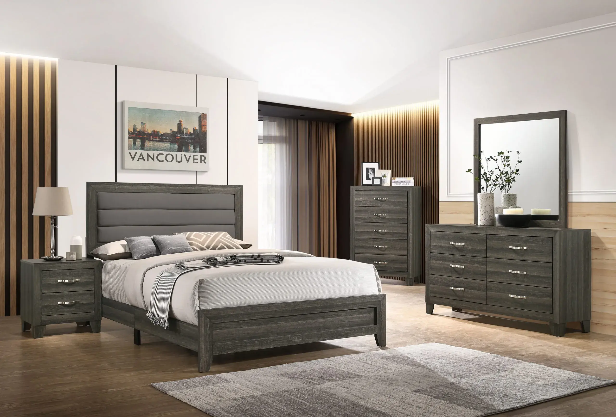 5 PC BEDROOM SET B540/41/45