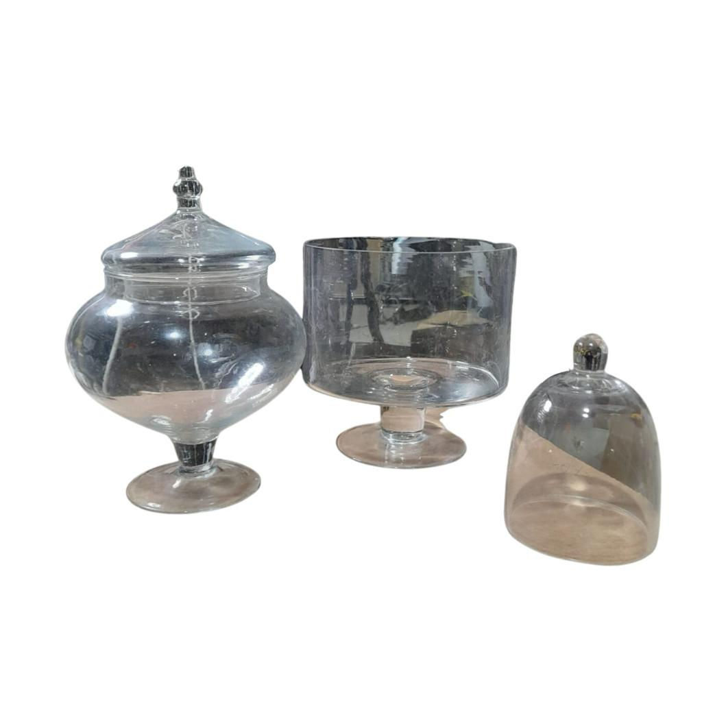 כלי זכוכית - כלים לממתקים