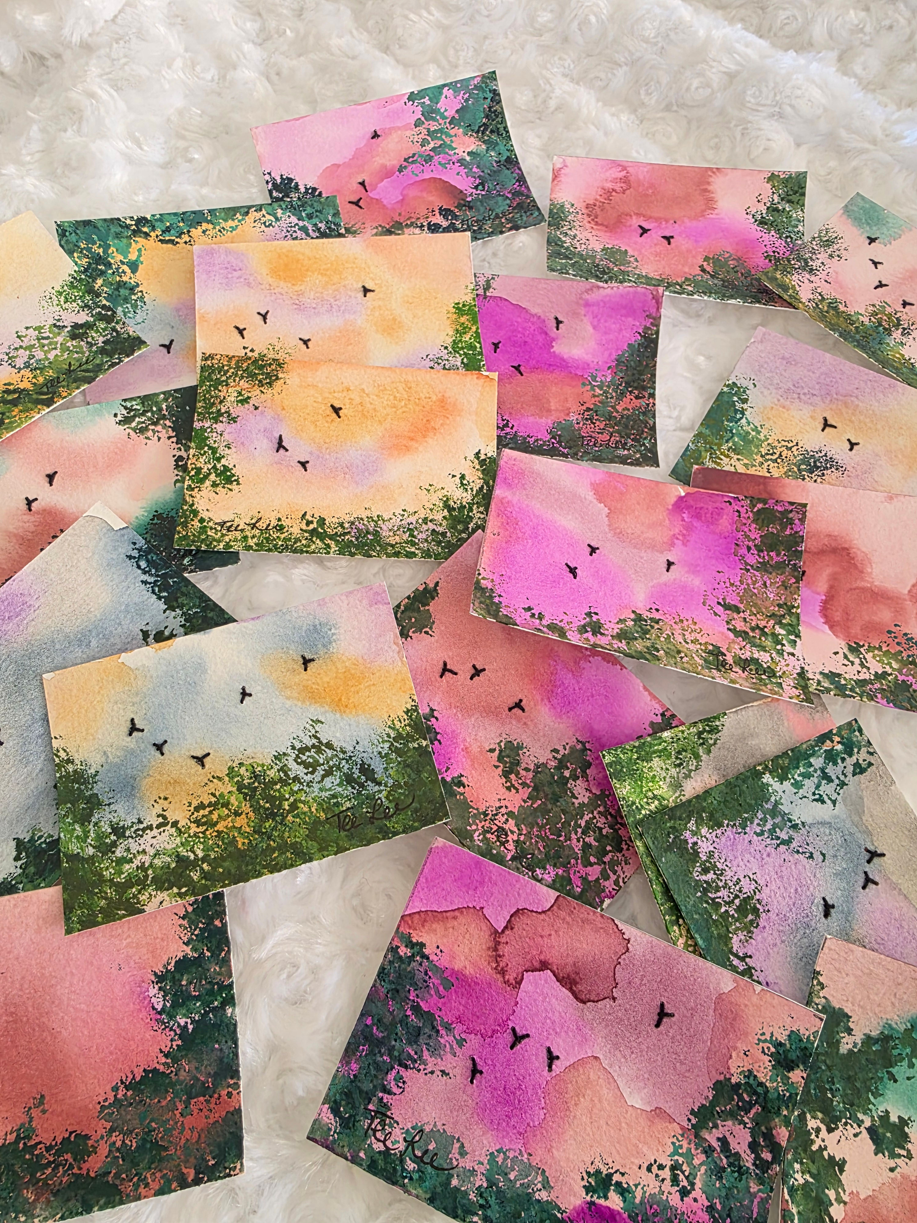 Teeny Original Paintings