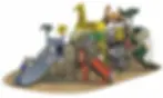 Jungle & Animal Themed Commercial Playground System