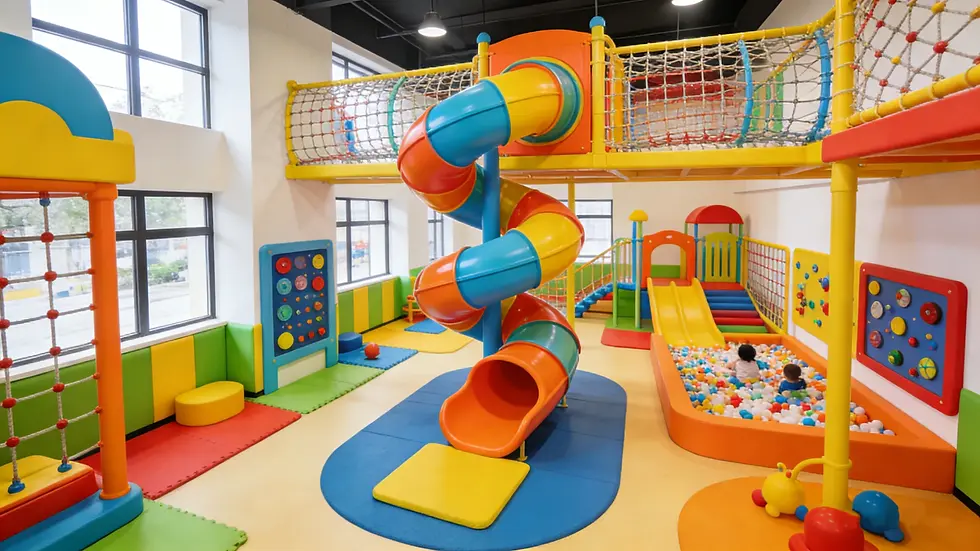 How to Build a Cost-Effective Children's Play Area on a Limited Budget: The Complete Guide to Slide, Indoor Playground Combination