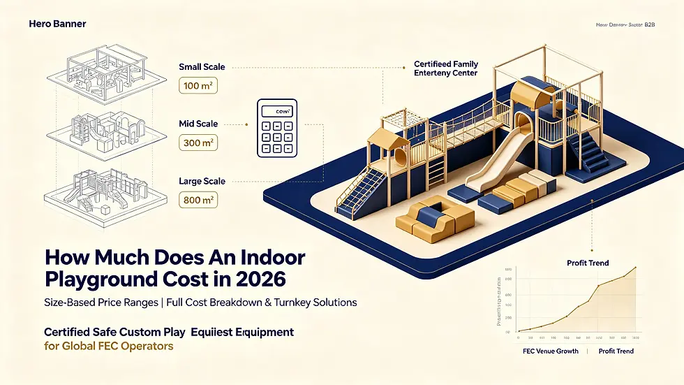 How Much Does a Full Indoor Playground Cost From a Chinese Manufacturer? 2026 Pricing Guide