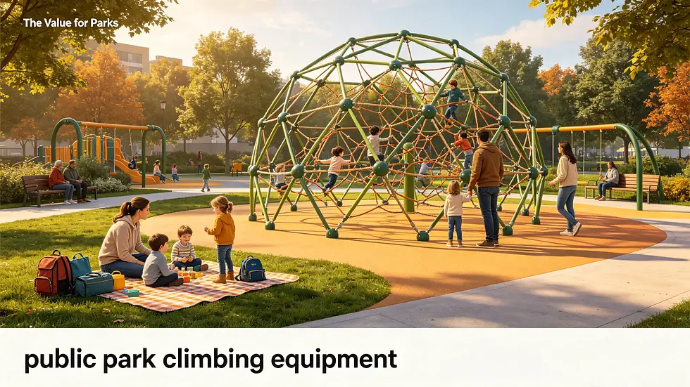 public park climbing equipment