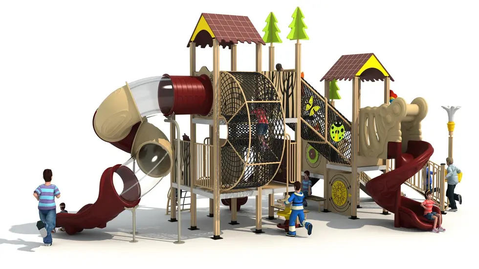 Forest Adventure Commercial Playground Structure