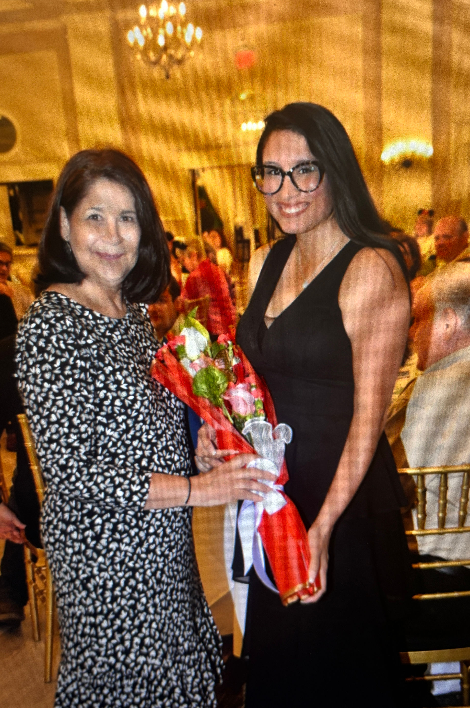 Gail and BAFCU business development representative Mari