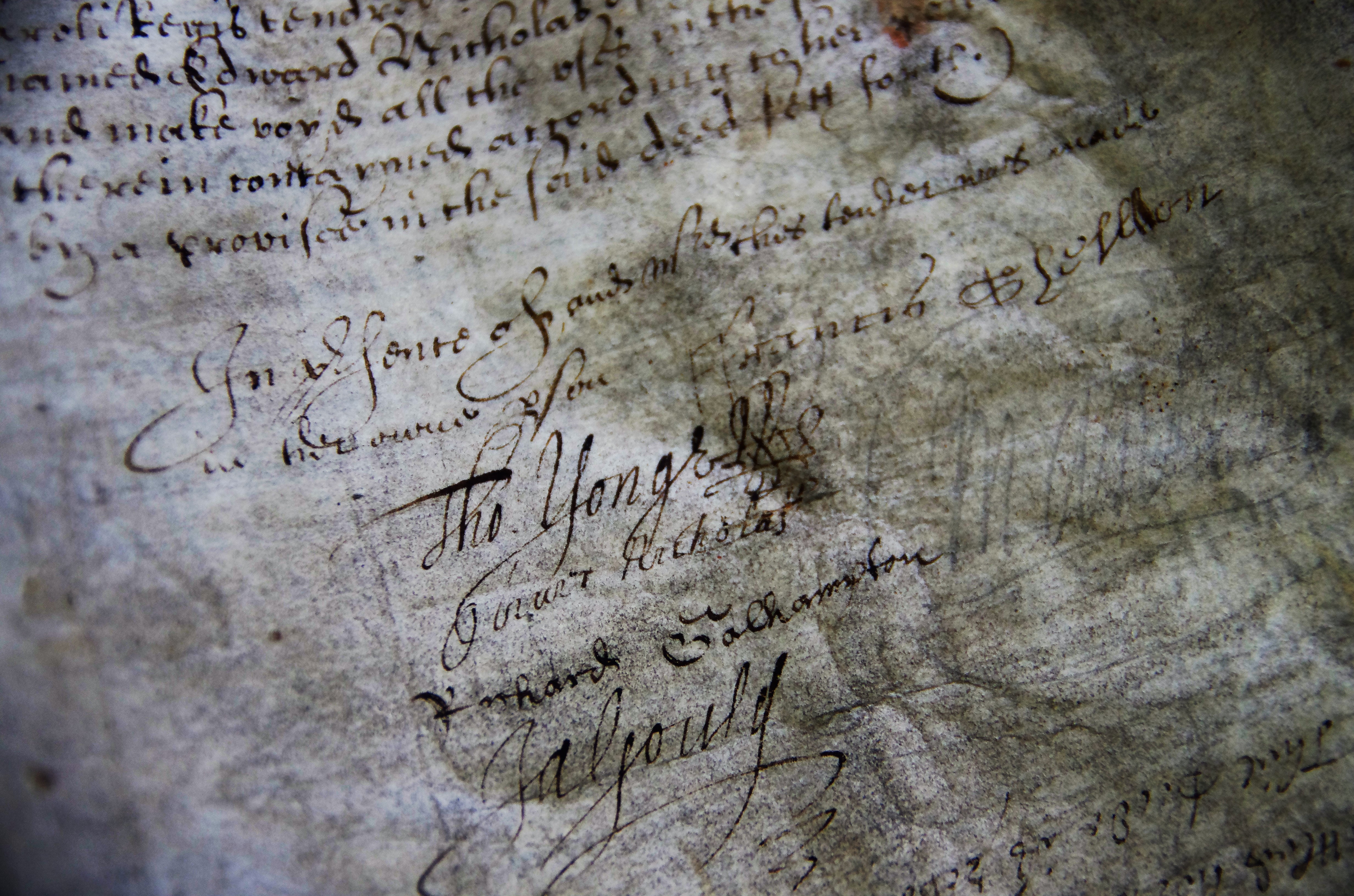 thomas young signature
