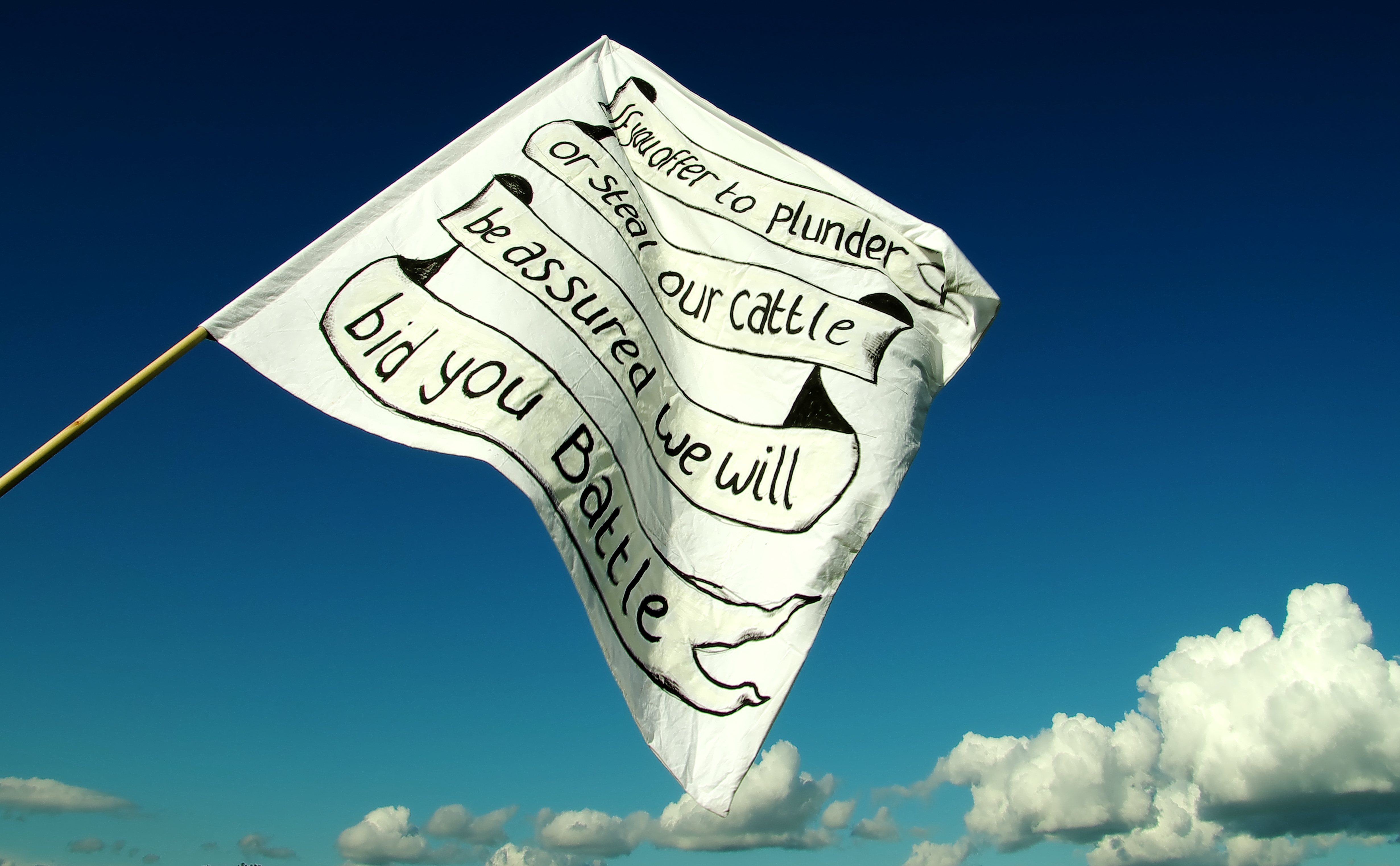If You Offer To Plunder, flag 1645