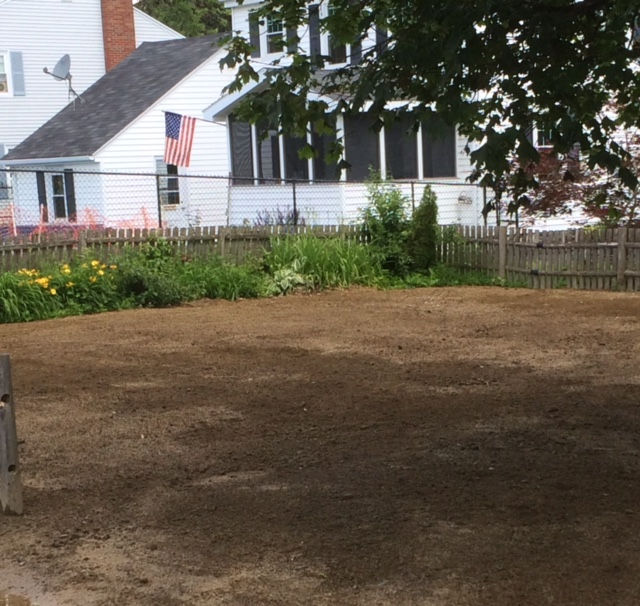 Before Lawn Installation