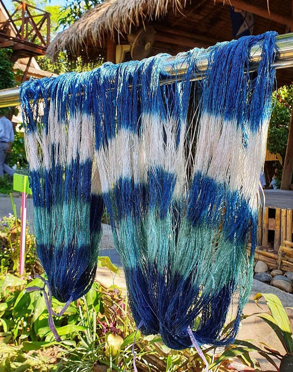 Dyed Yarn for IKAT Weaving