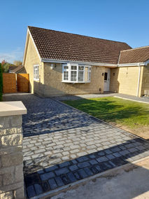 Tegula Paved Driveway