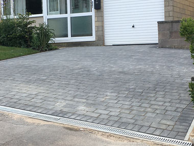 Tegula Paved Driveway