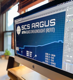 Ship Diagram for the SCS Argus Now on Patreon!