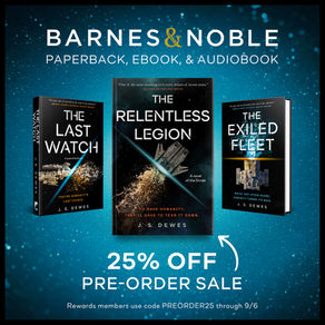 The Relentless Legion B&N Preorder Sale through 9/6