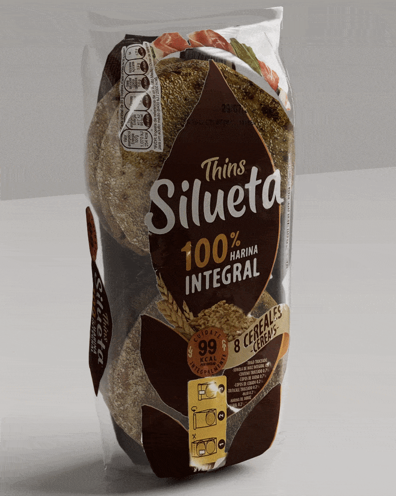 A GIF of a 3D virtual recreation of a supermarket product used for Synthetic Computer Vision