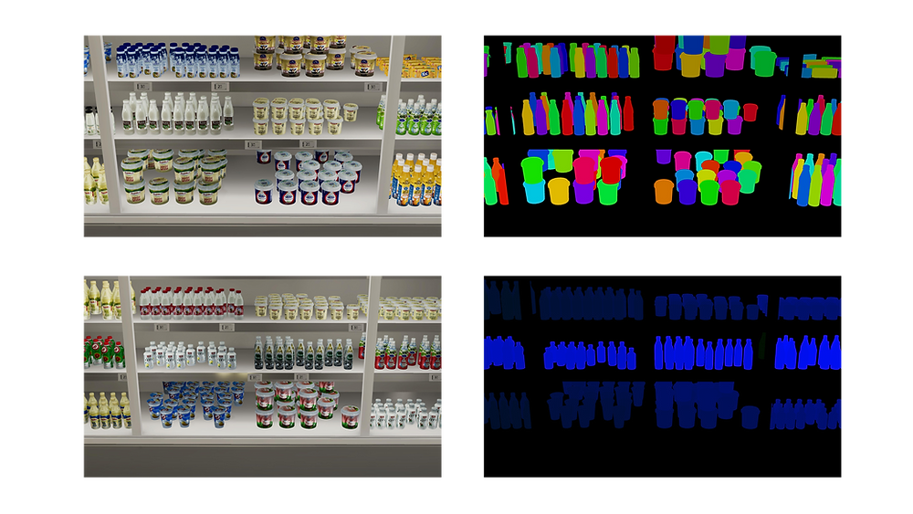Four images of Synthetic Datasets