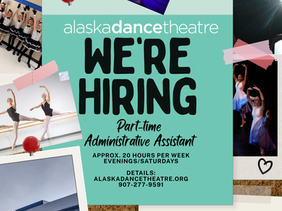 Alaska Dance Theatre is Hiring!