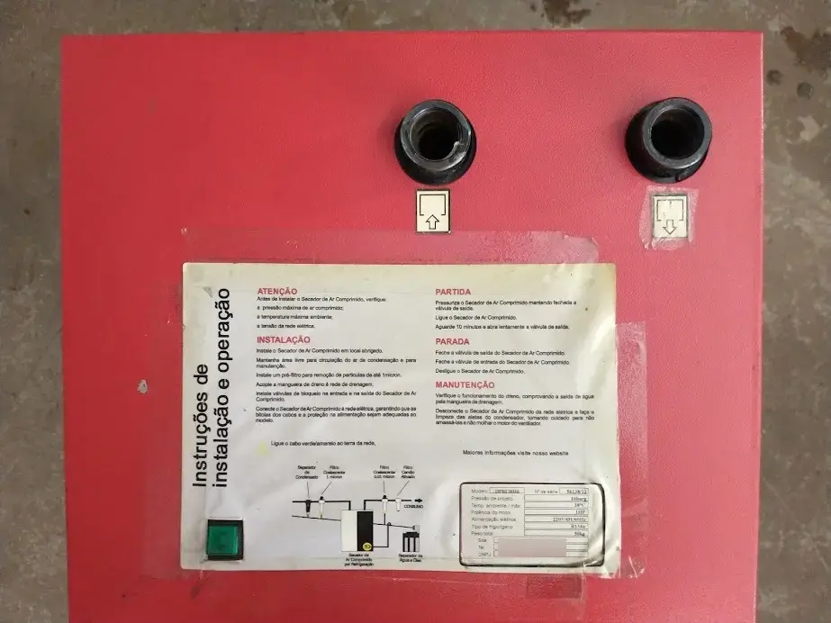 Miniatura: Secador Hb Ar Comprimido Drpc0036 16 Bar 220v Ecológ. R134a