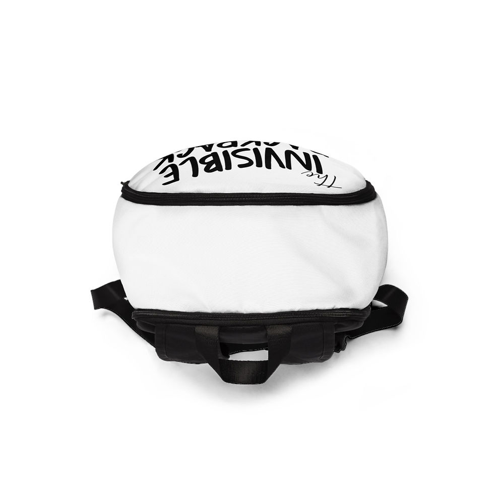 Thumbnail: The Invisible Backpack — "Heal. Grow." Inspirational Backpack
