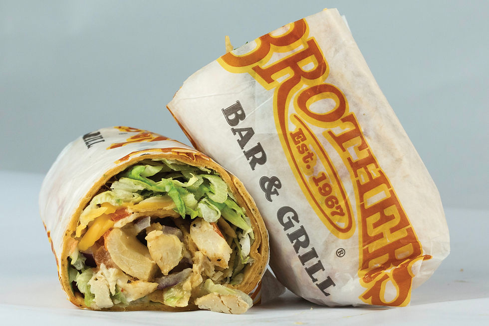 Queso Chicken Wrap image